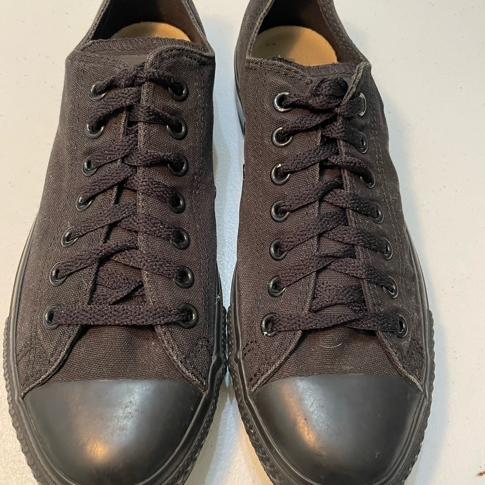 Converse All Star Classic Black Men's Canvas Sneakers Size 9 SB-BQ